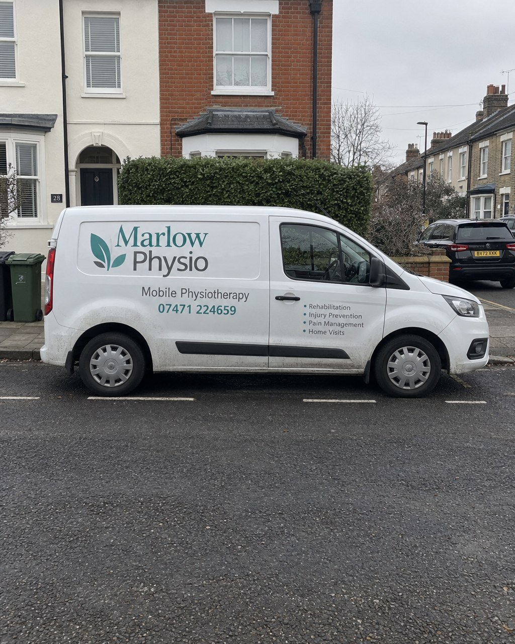 Marlow Physio — van livery